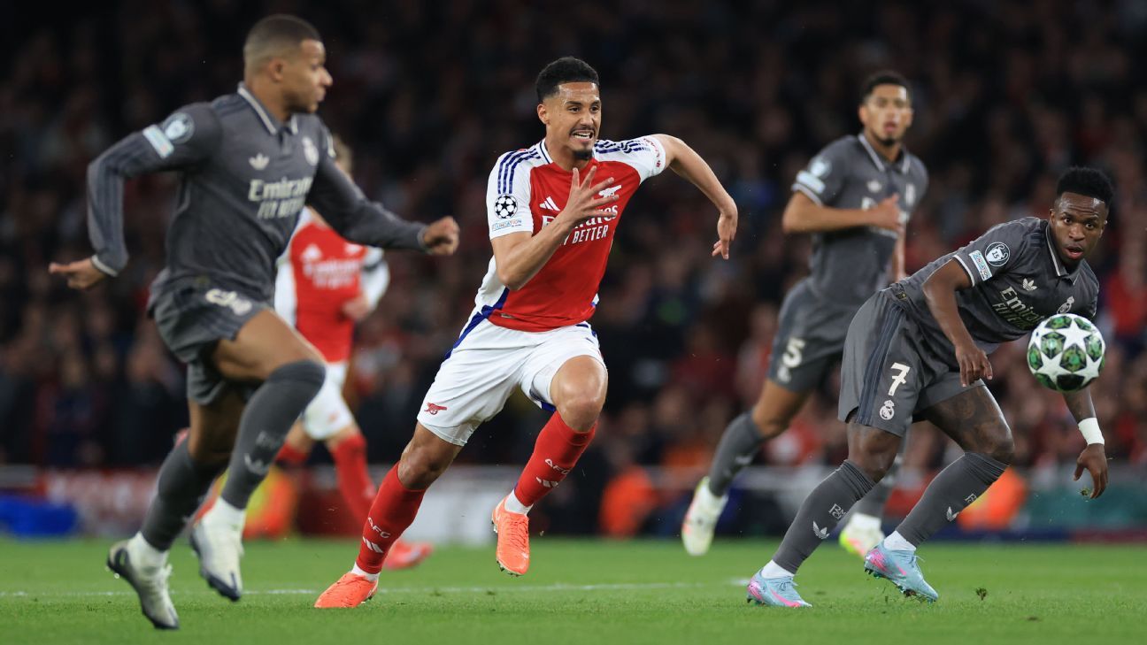 Transfer rumors, news: Madrid in talks with Arsenal star Saliba