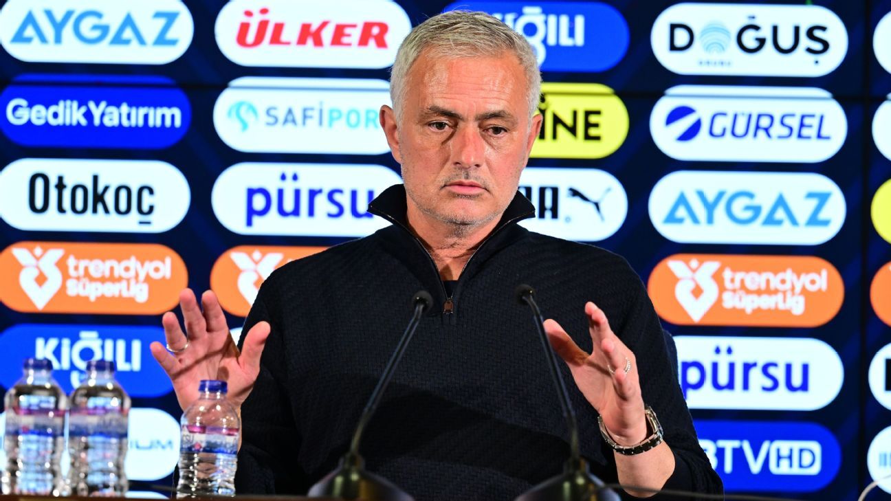 Jose Mourinho silent on future as Fenerbahce title hopes fade