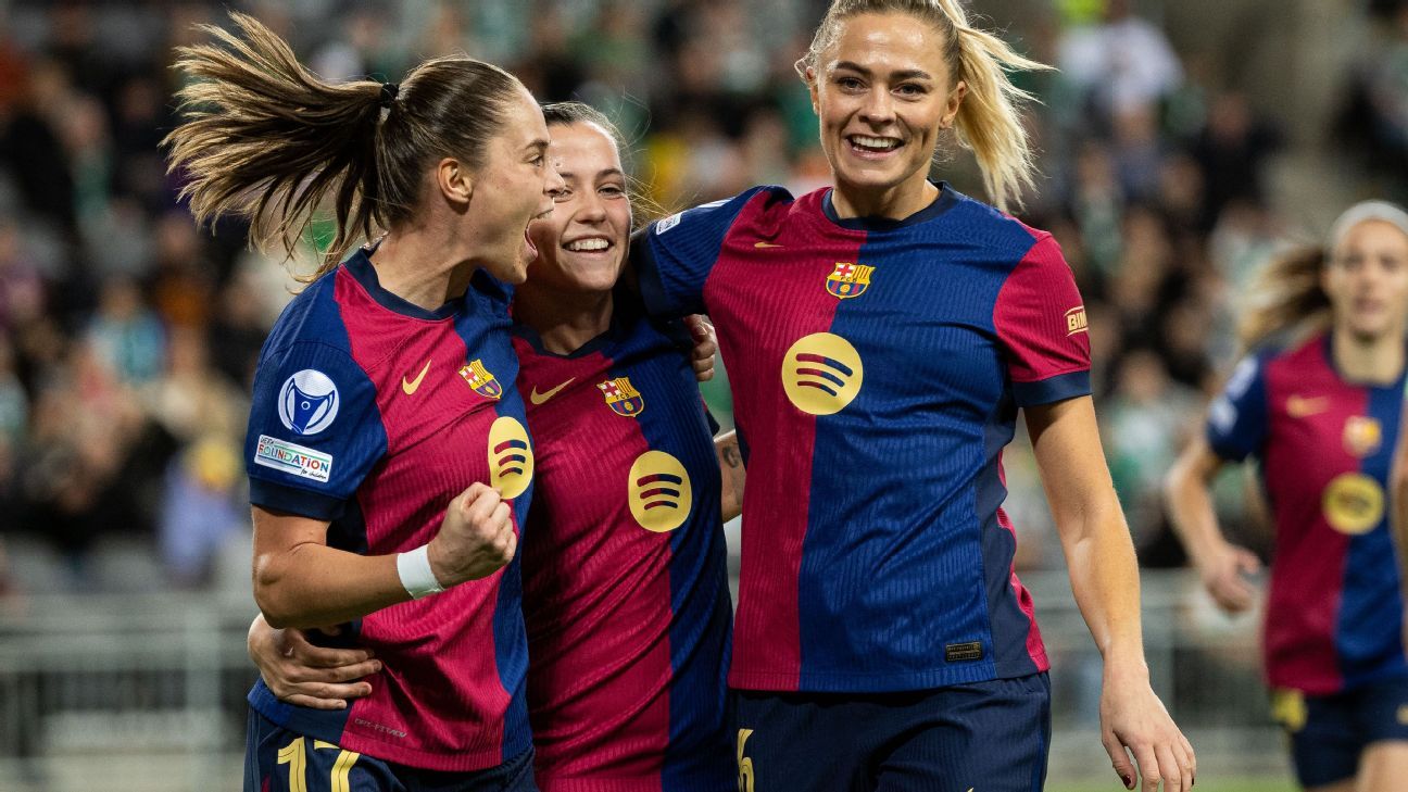 Barcelona clinch 6th straight Liga F title with Real Betis rout