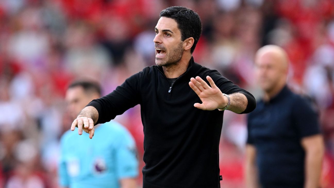 Liverpool vs Arsenal: Mikel Arteta rails against ‘unacceptable’ performance