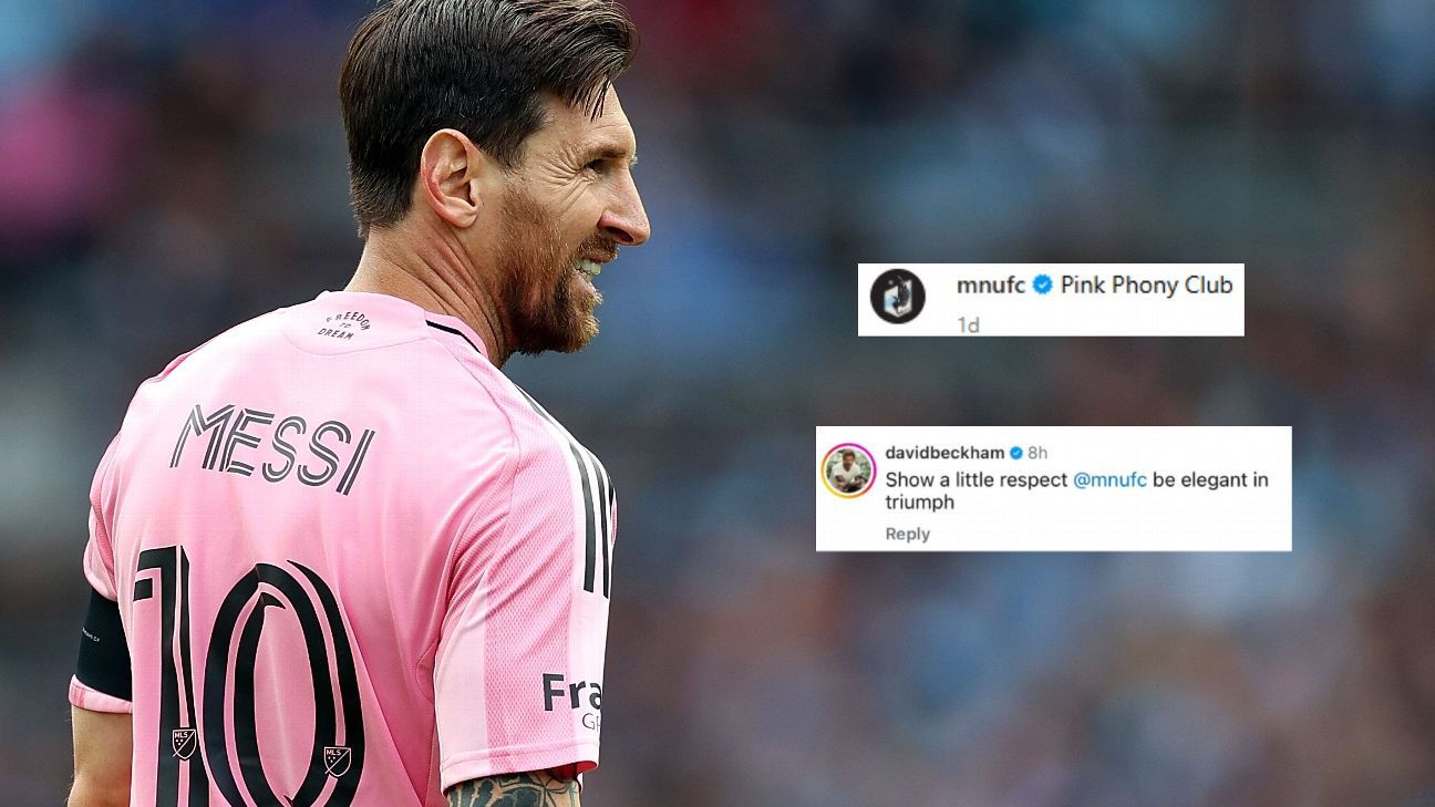 David Beckham to Minnesota after Inter Miami loss: ‘Show a little respect’