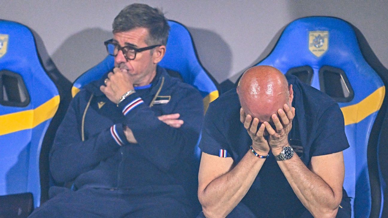 Sampdoria relegated to Serie C for first time in their history