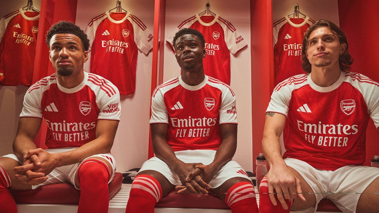 Arsenal’s new 2025-26 home kit will get fans’ hearts racing