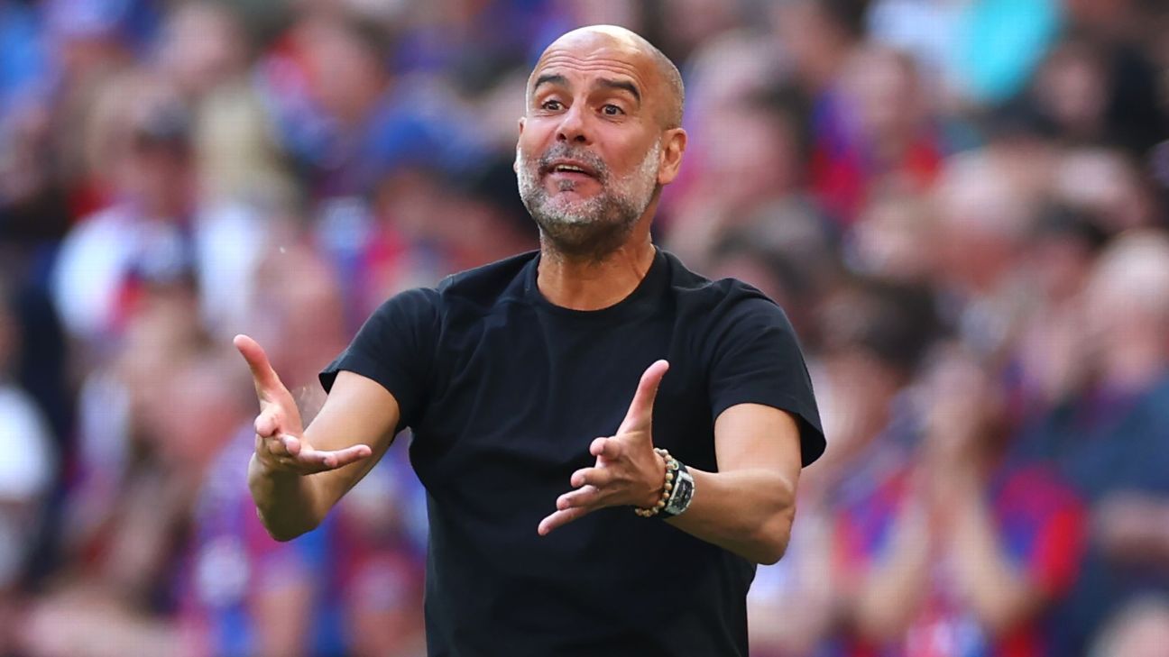 FA Cup final: Man City penalty taker ‘decided on the pitch,’ Pep Guardiola says