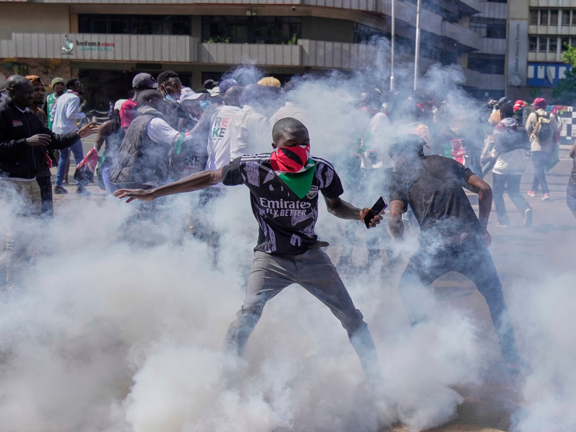Kenyans take to the streets for protest anniversary | Protests News