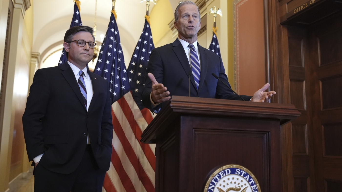 The GOP megabill is moving to the Senate, where big changes could be in store : NPR