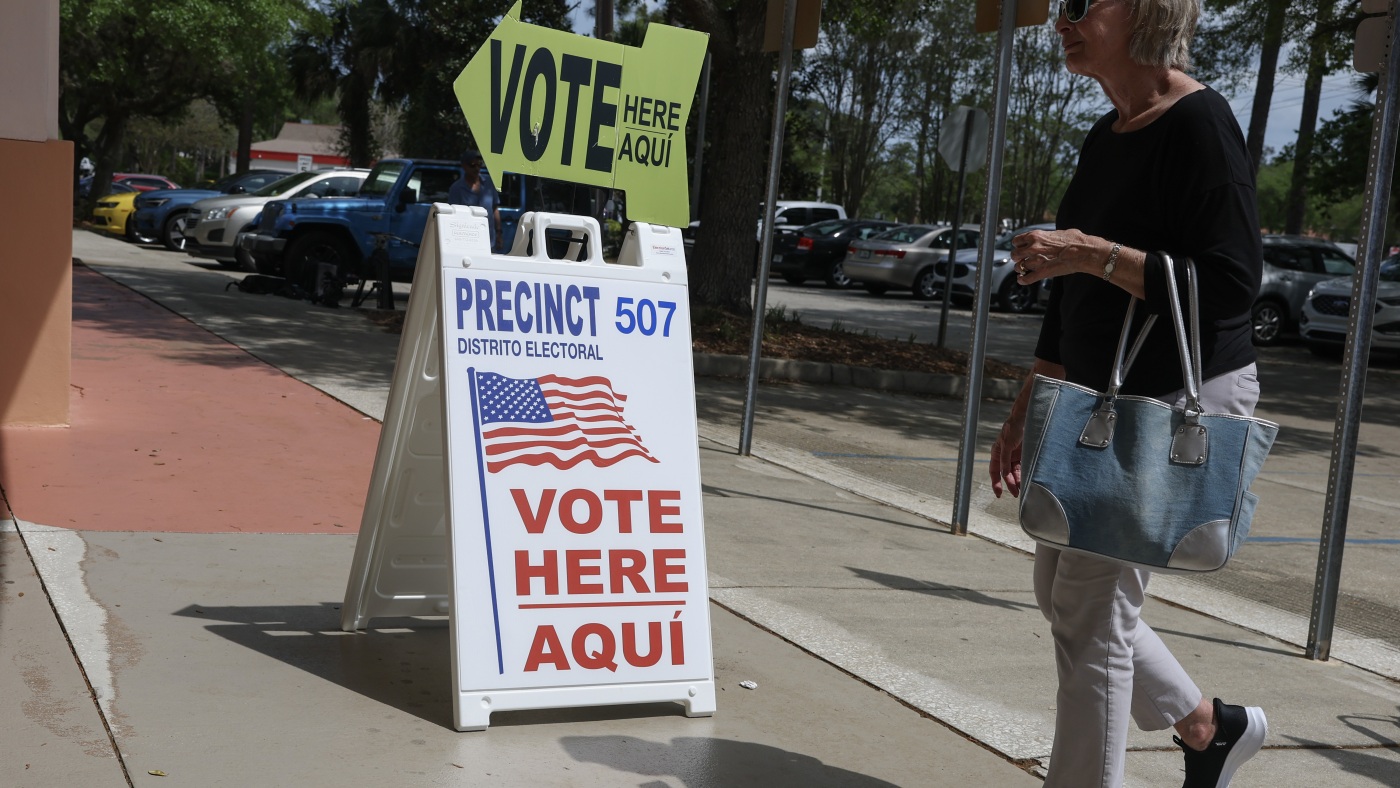 A 2nd judge halts more of Trump’s voting executive order : NPR