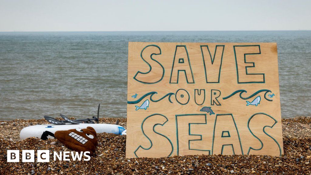 How much sewage is spilled in rivers, lakes and the sea near you?