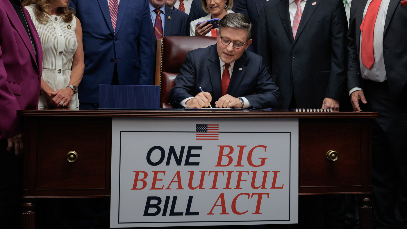 How Trump’s big beautiful bill, tax cuts and bigger deficit will affect us all : Planet Money : NPR