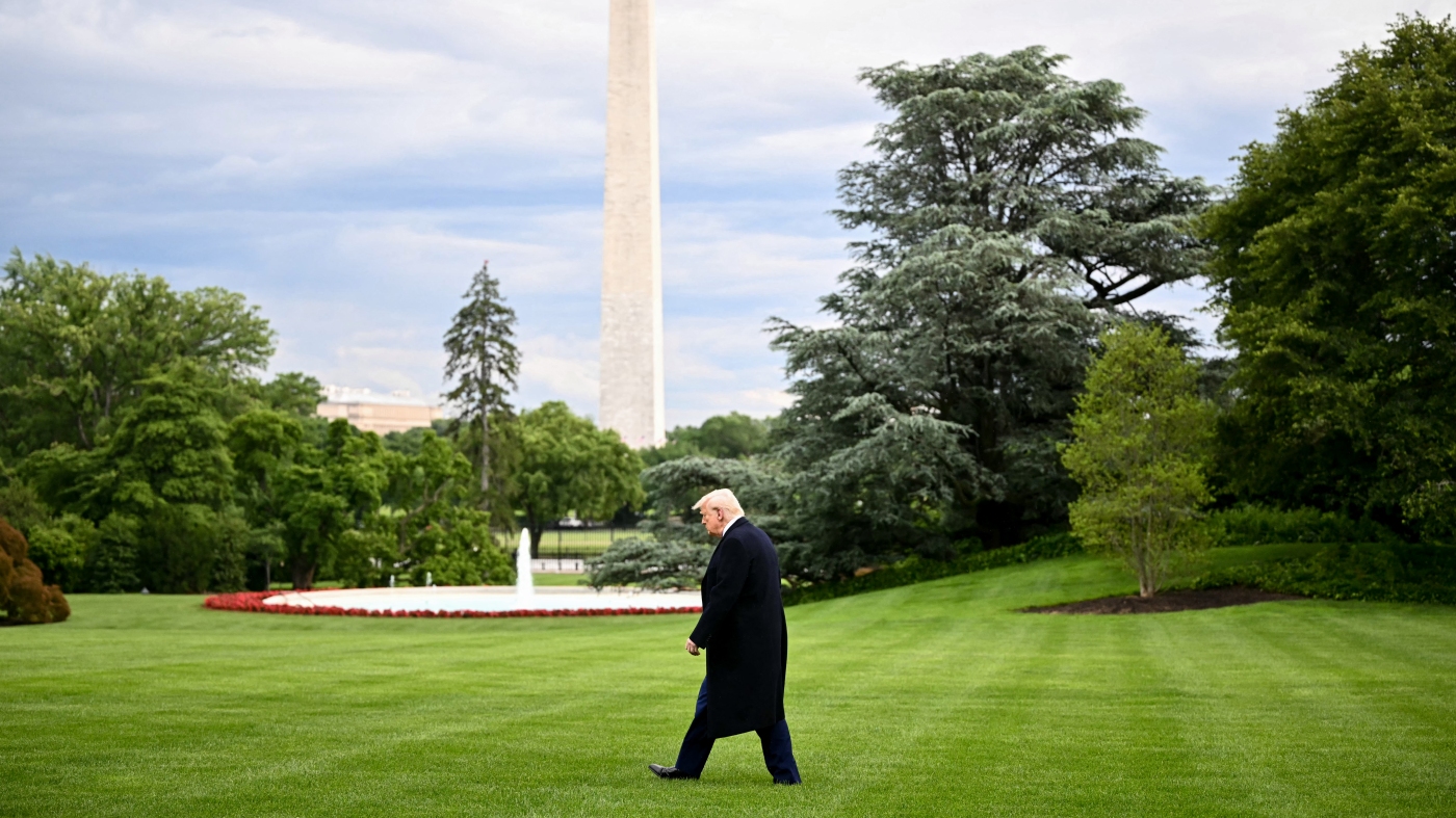 Trump calls to federalize D.C., take over police after ex-DOGE staffer attacked : NPR