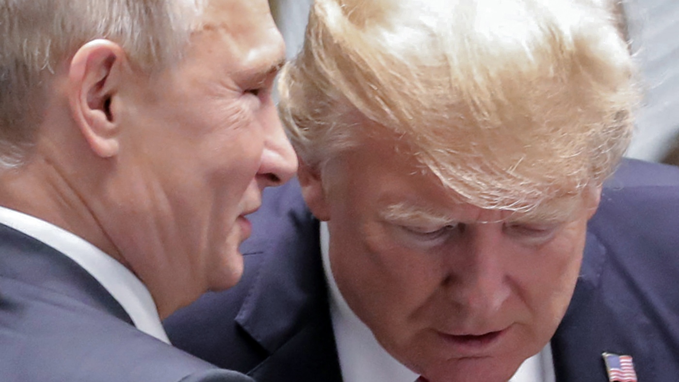 Trump and Putin meet on Friday. Here’s a look at their history : NPR