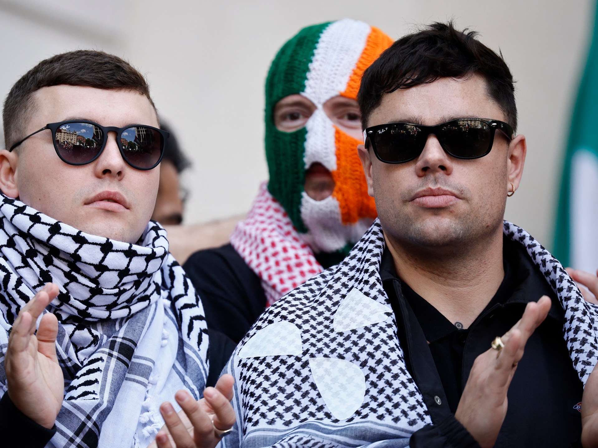 Irish band Kneecap says Canada ban aims to ‘silence opposition to genocide’ | Israel-Palestine conflict News