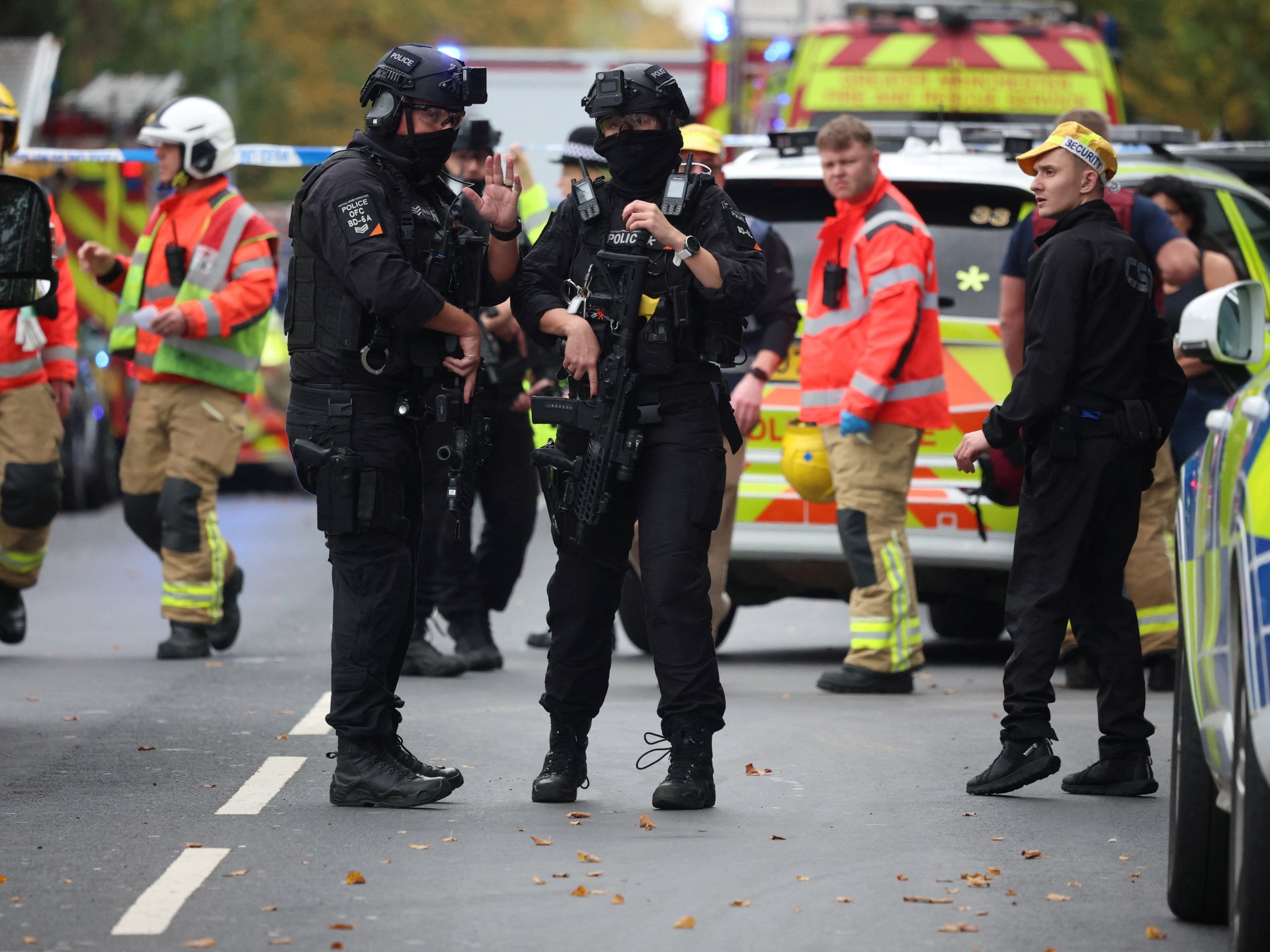 Police say one victim possibly shot by officer during Manchester attack | Crime News
