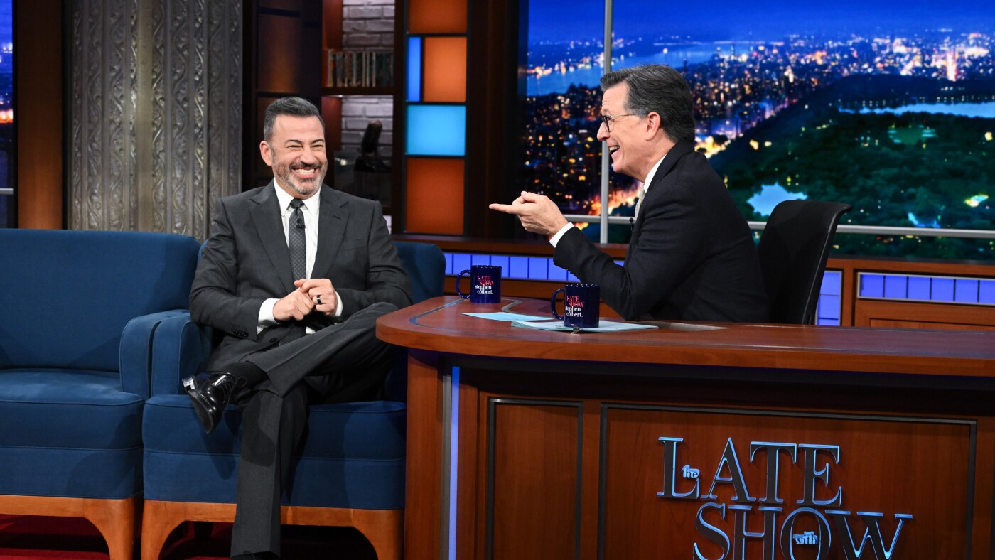 Kimmel’s return might just be the spark that late night needed : NPR