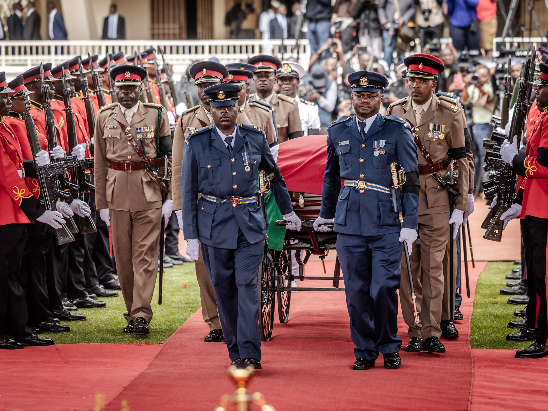 Kenya holds state funeral for opposition leader Odinga after mourning chaos | Politics News