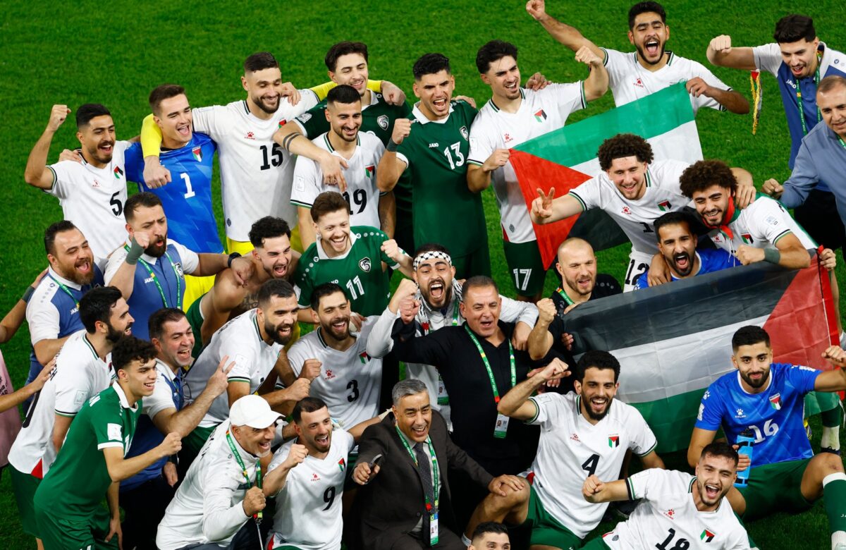 Gritty Palestine enter Arab Cup quarters as favourites Qatar crash out | Football News