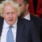 Boris Johnson left Covid Inquiry in a hurry