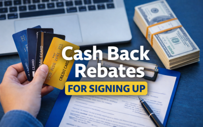 Best Ways to Get Cash Back Rebates for Signing Up